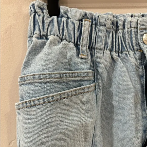 Free People Powell boyfriend pull on jeans size M