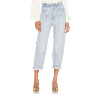 Free People Powell boyfriend pull on jeans size M
