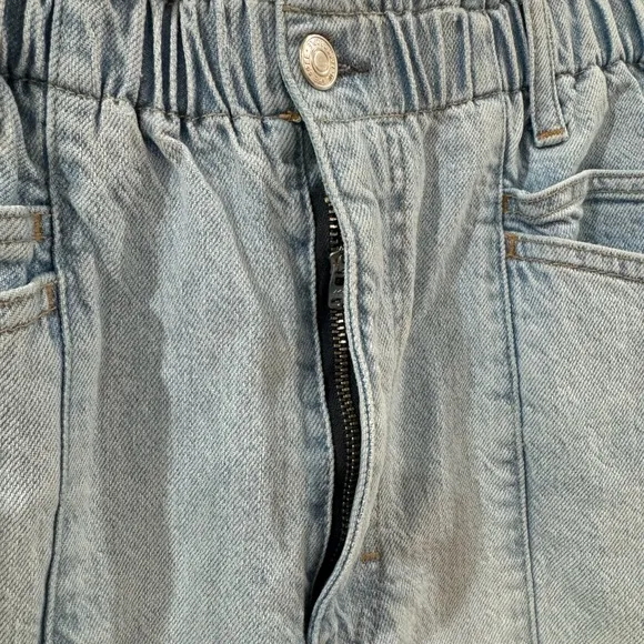 Free People Powell boyfriend pull on jeans size M