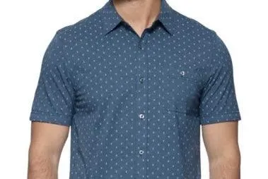 Fulton GEO Print - Blue