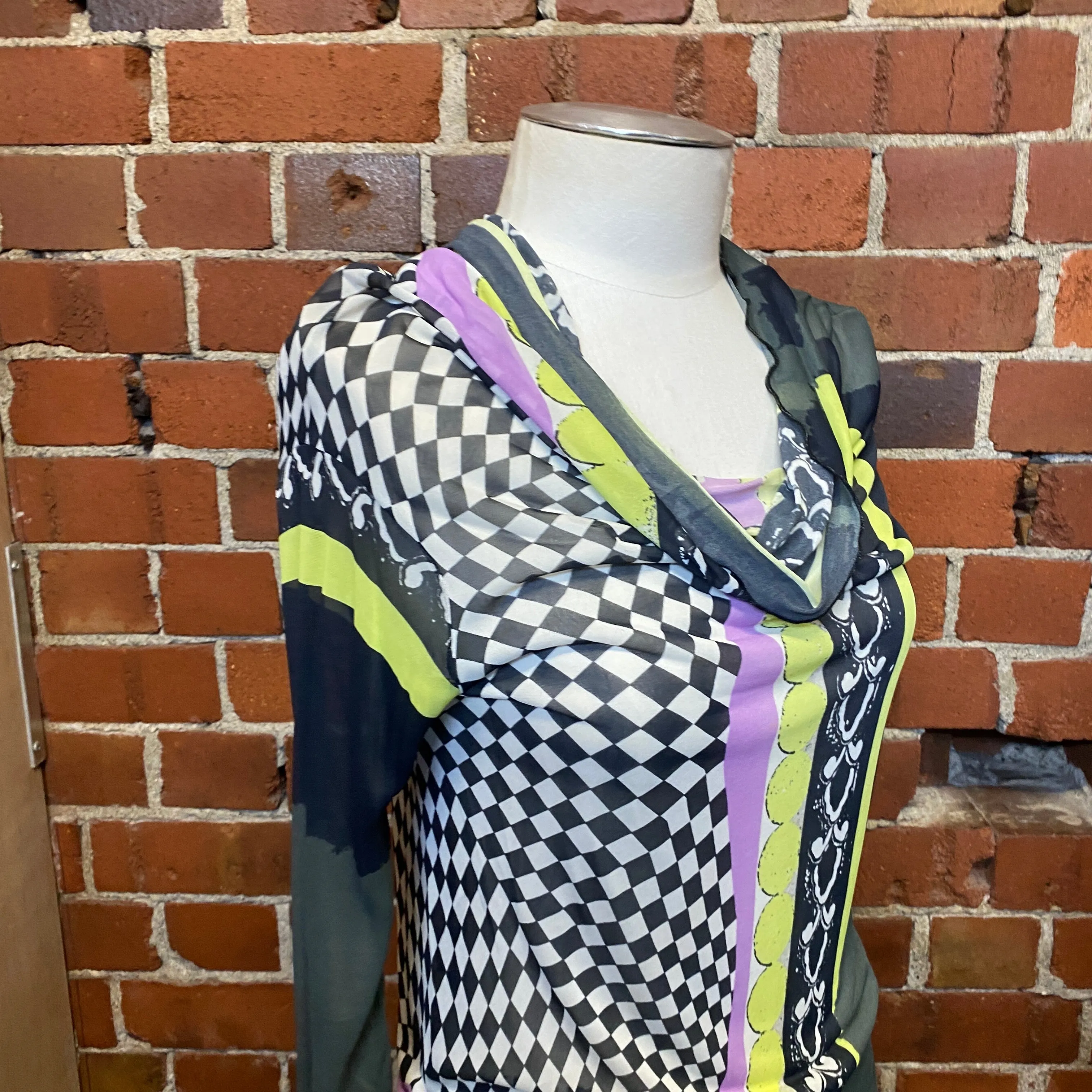 FUZZI Italian fine knit top
