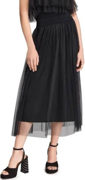 Gathered Tulle Skirt