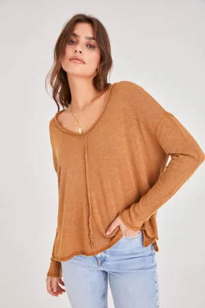 Get Up & Go Long Sleeve - Cinnamon