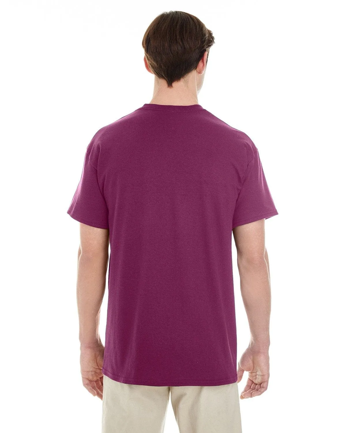 Gildan Pocket T-Shirt | Maroon