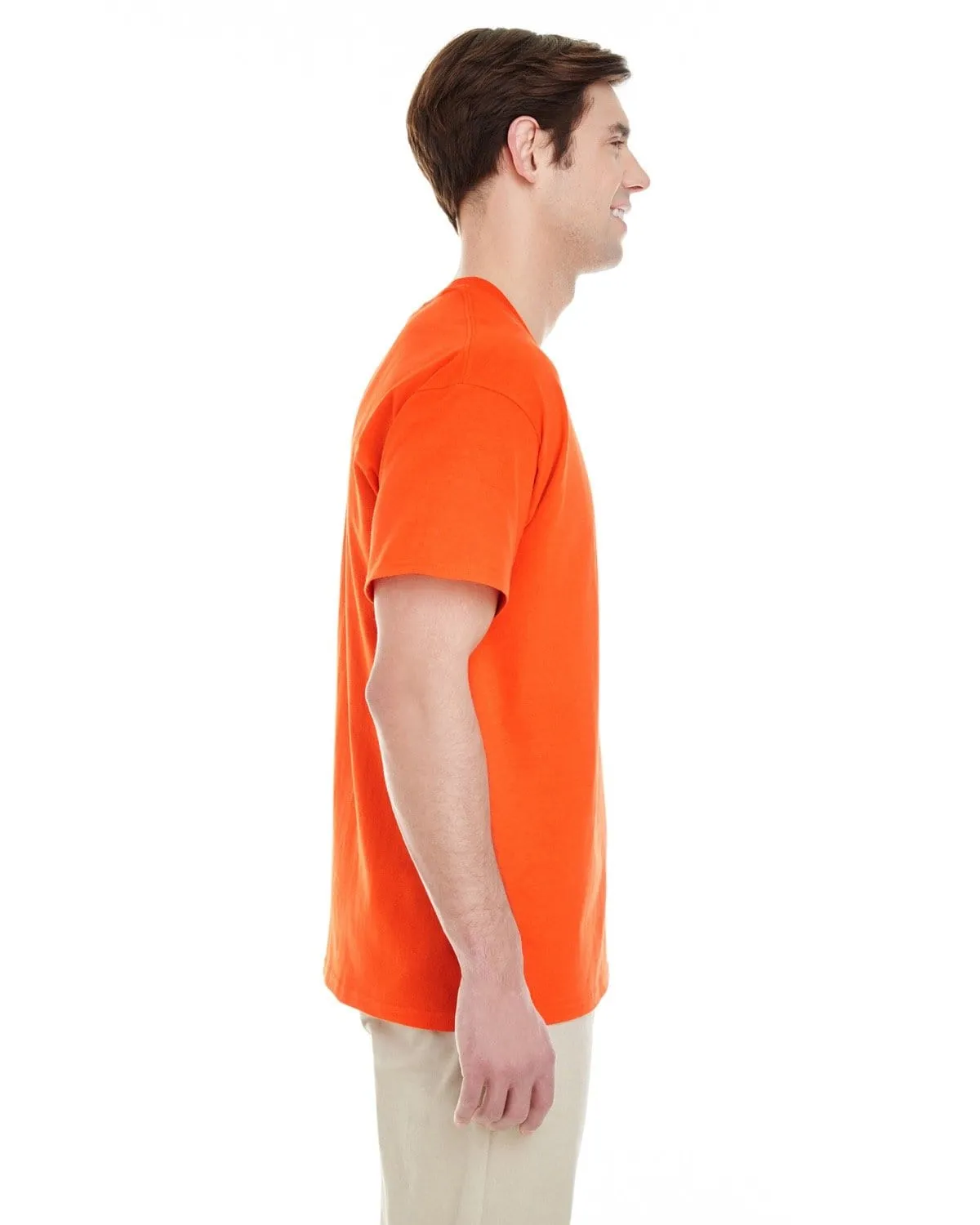Gildan Pocket T-Shirt | Orange