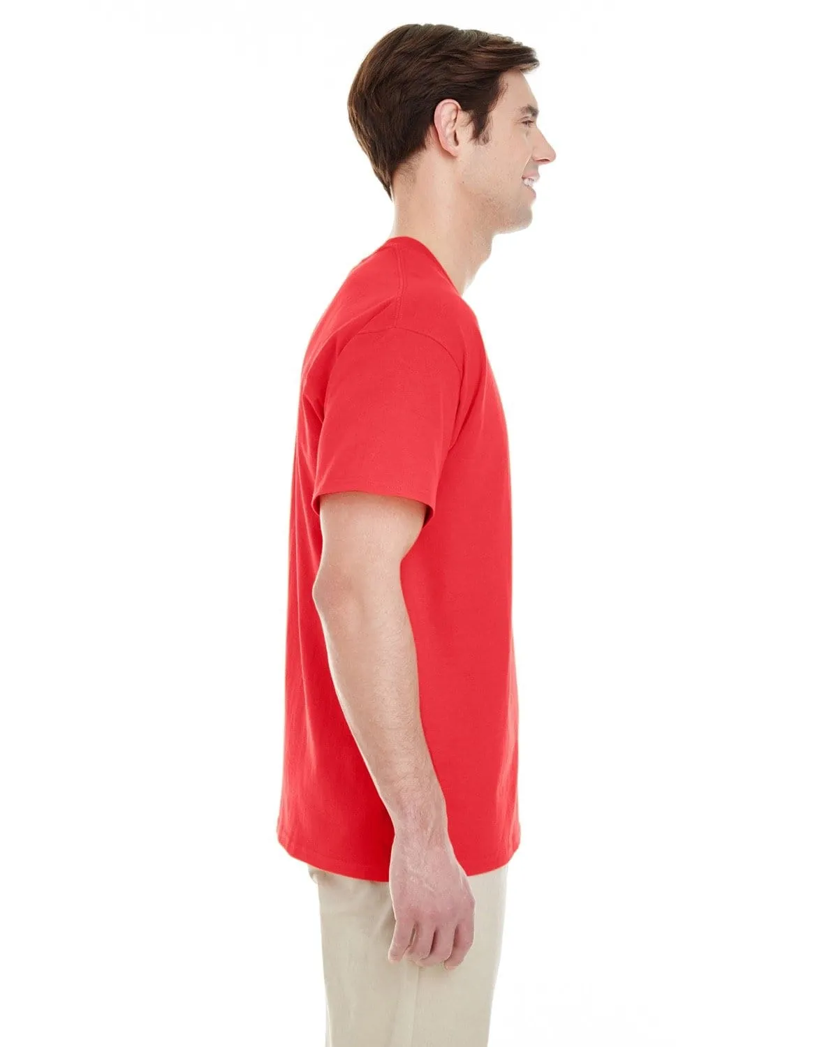Gildan Pocket T-Shirt | Red