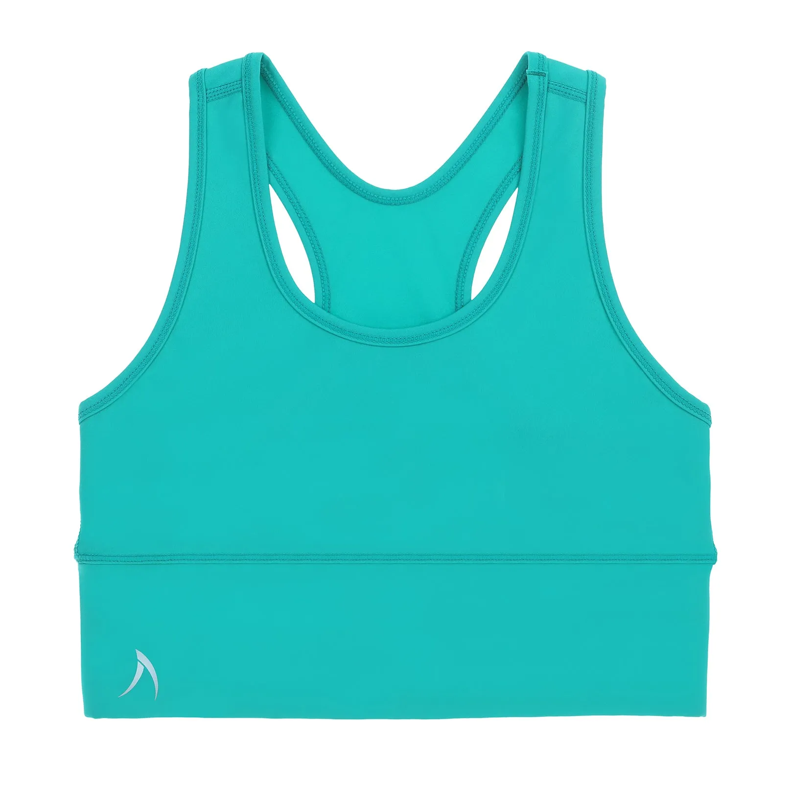 Girls Teal Crop Top