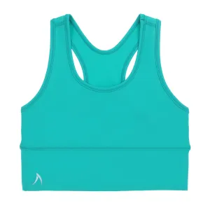 Girls Teal Crop Top