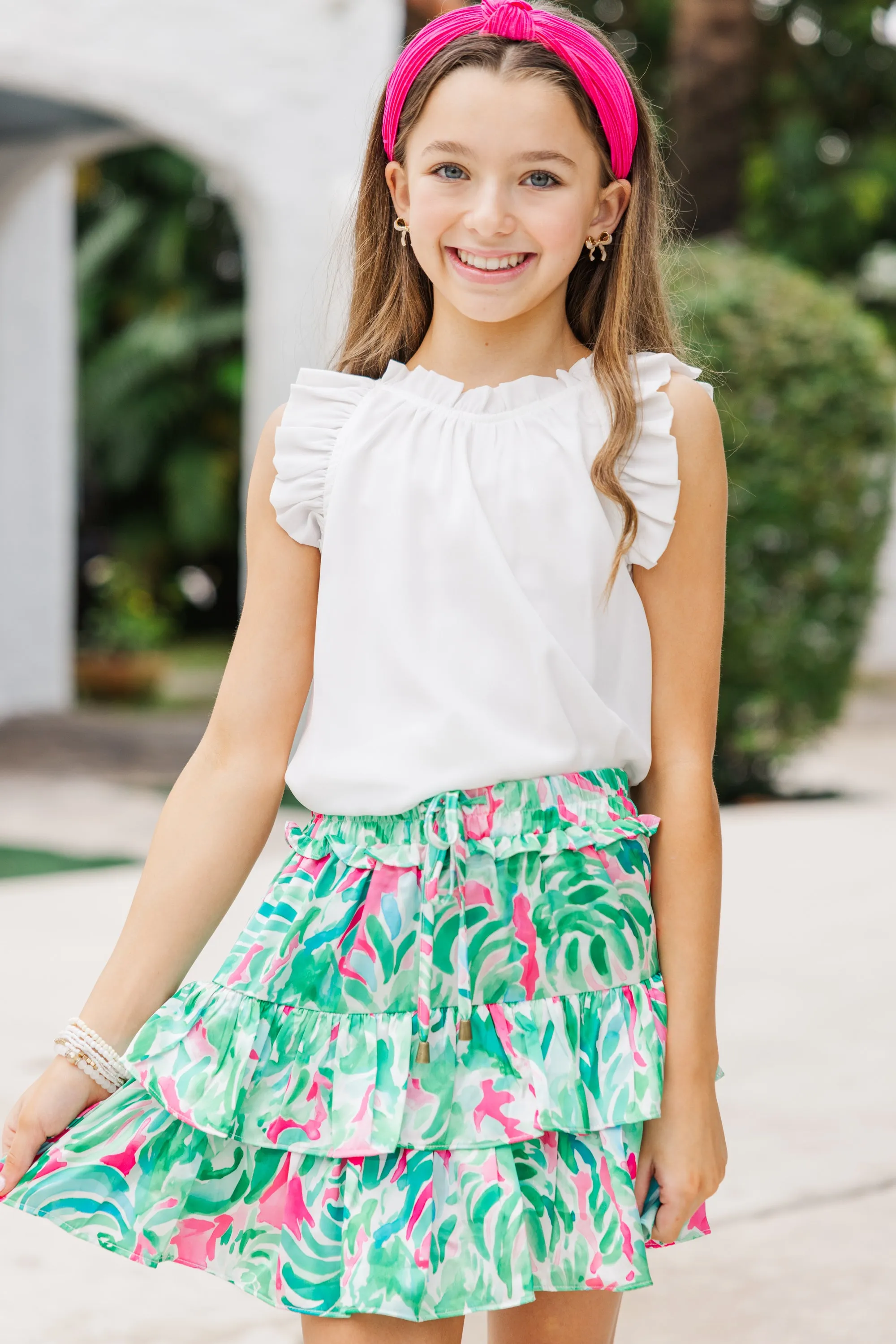 Girls: The Maisie White Top
