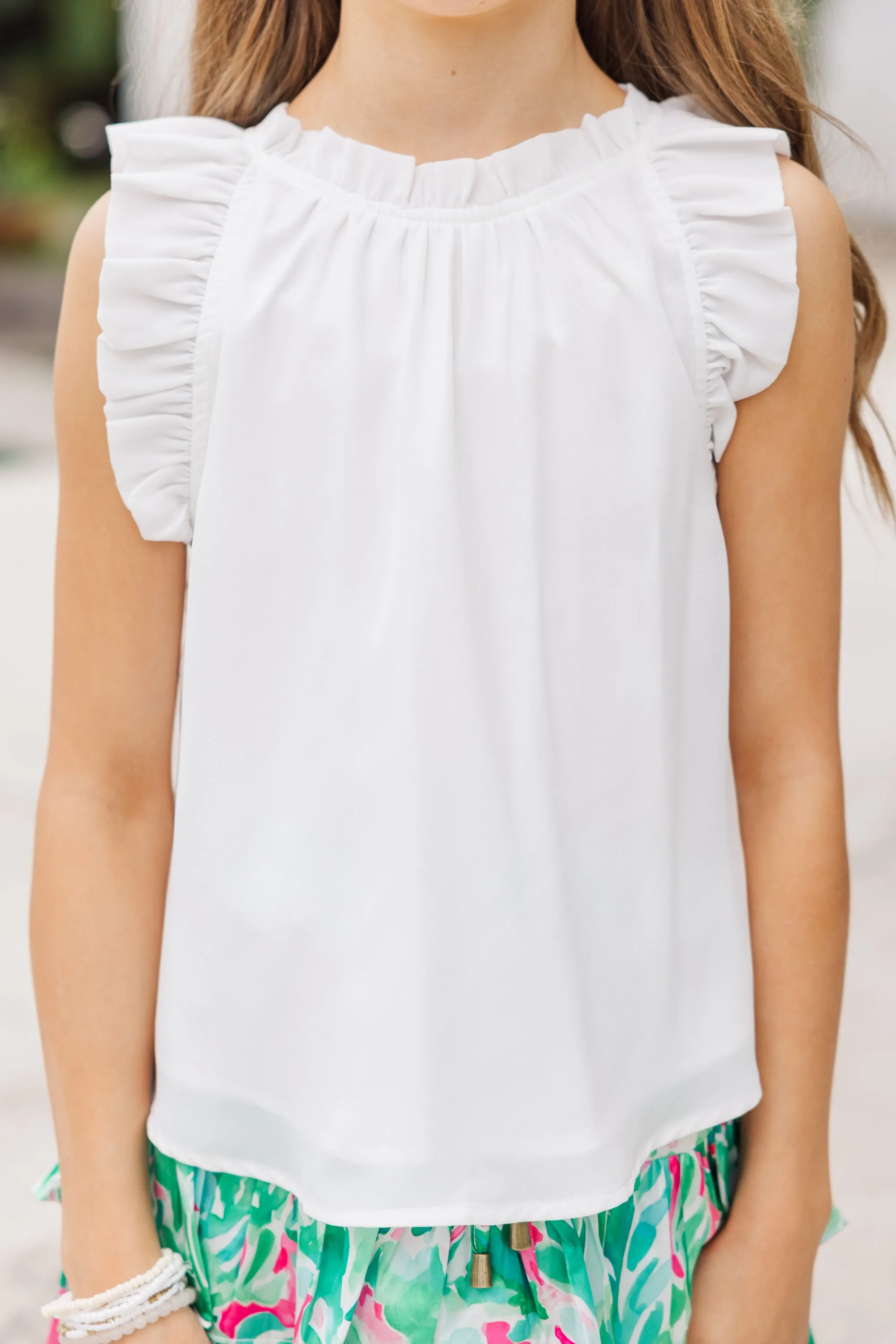 Girls: The Maisie White Top