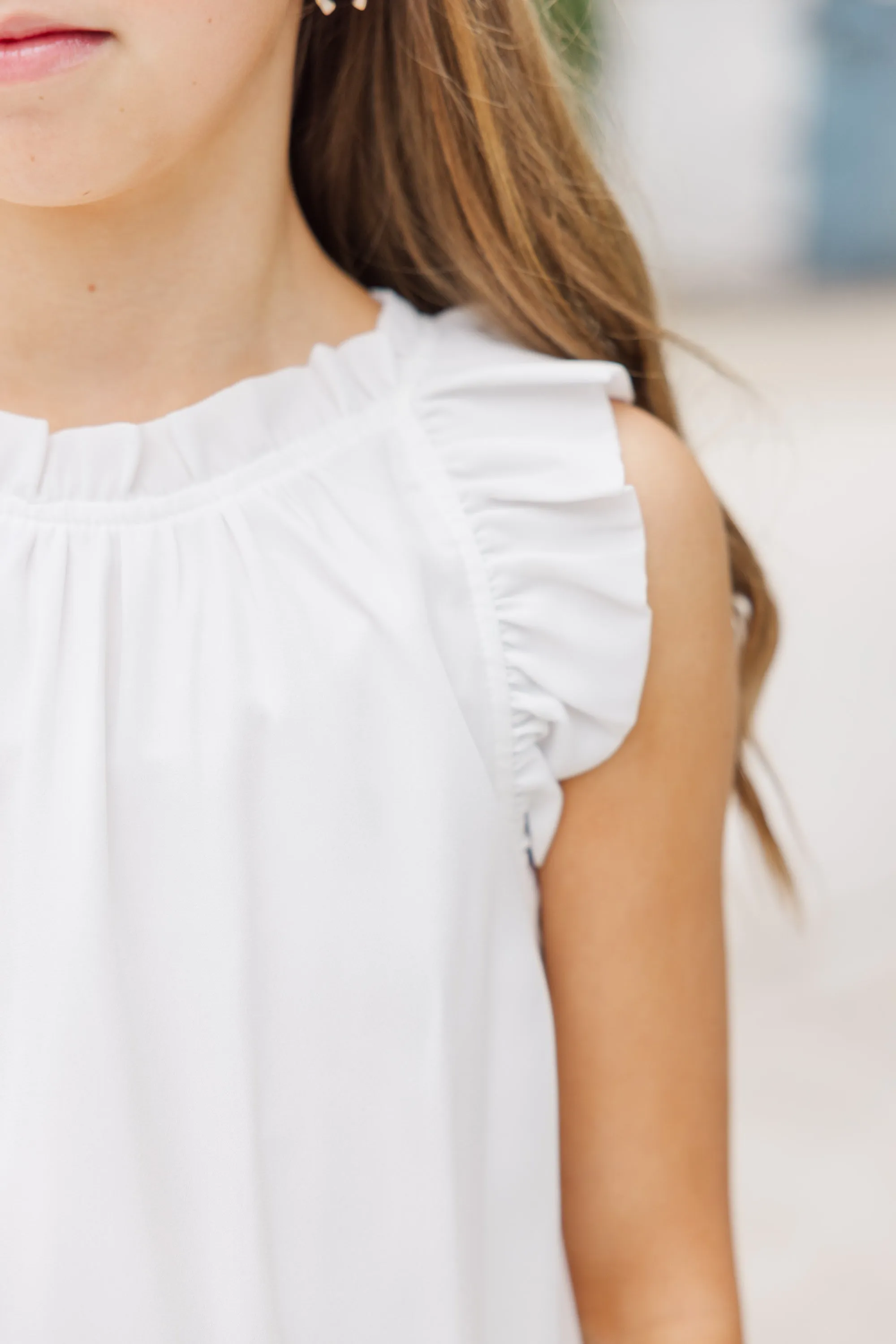 Girls: The Maisie White Top