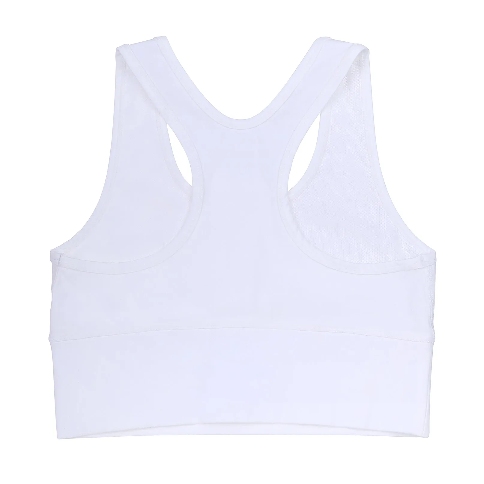 Girls white Crop Top