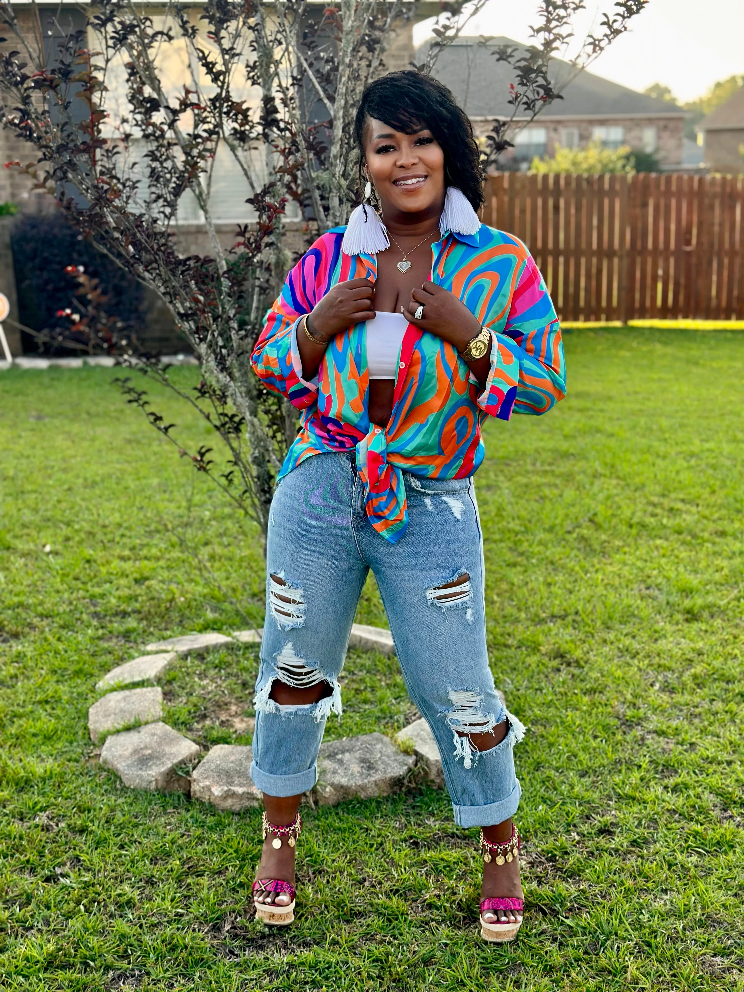 Glam Boyfriend Jeans