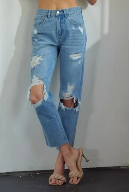 Glam Boyfriend Jeans