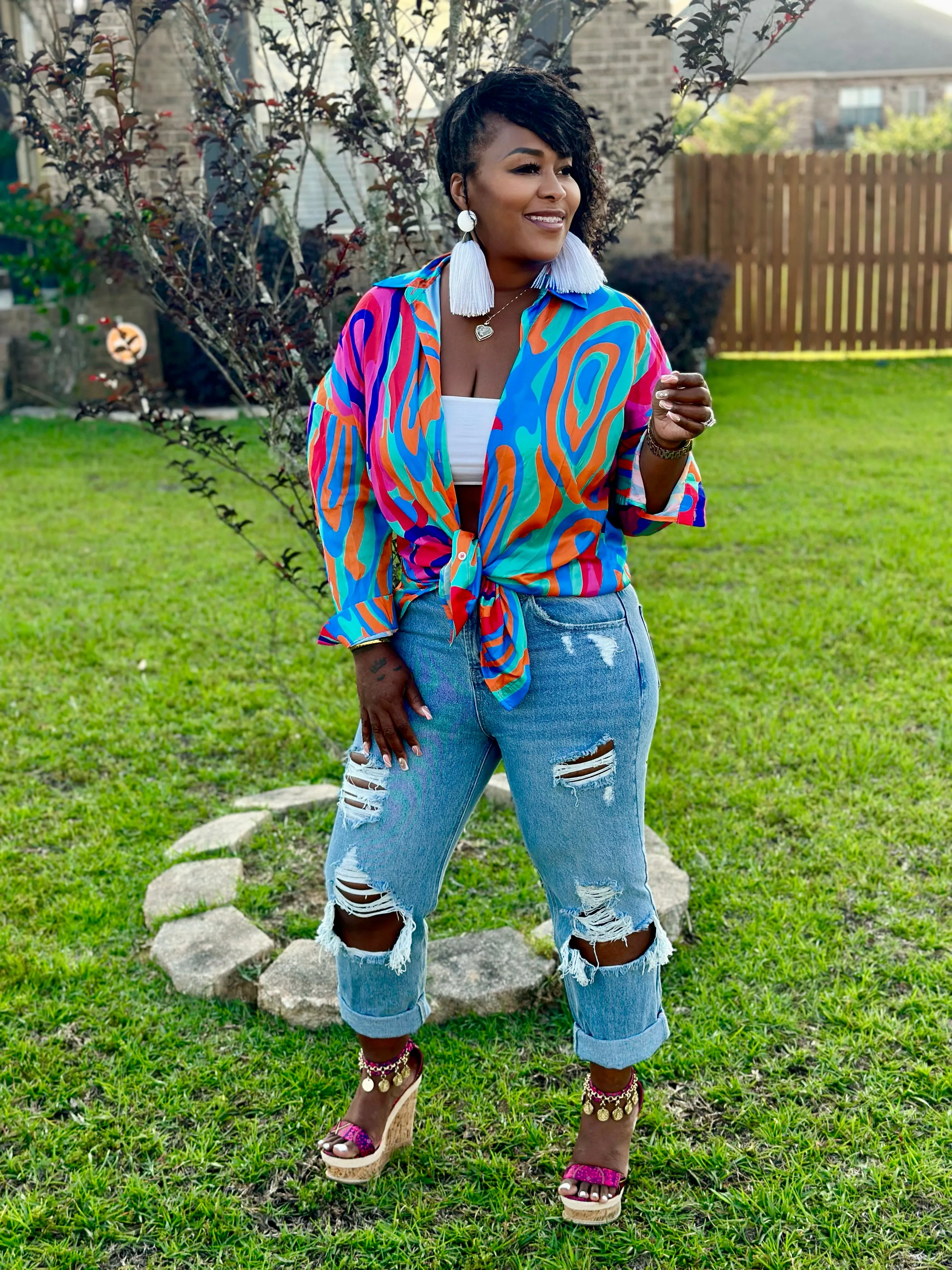 Glam Boyfriend Jeans