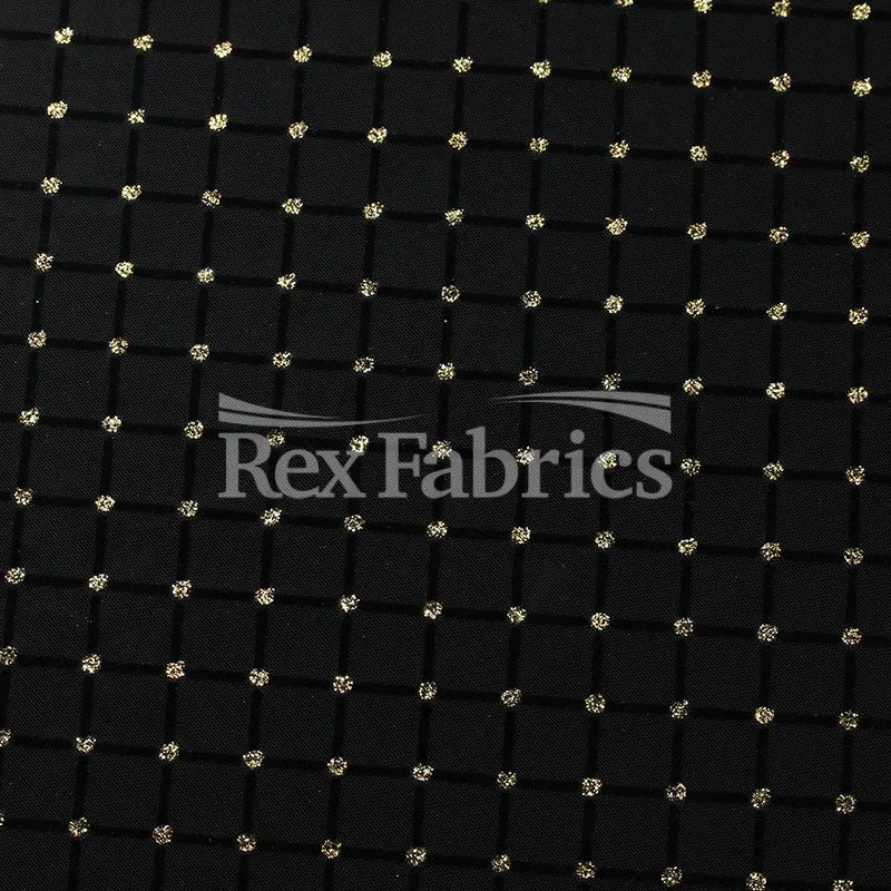 Glitter Diamond Mesh - Nylon Spandex Mesh