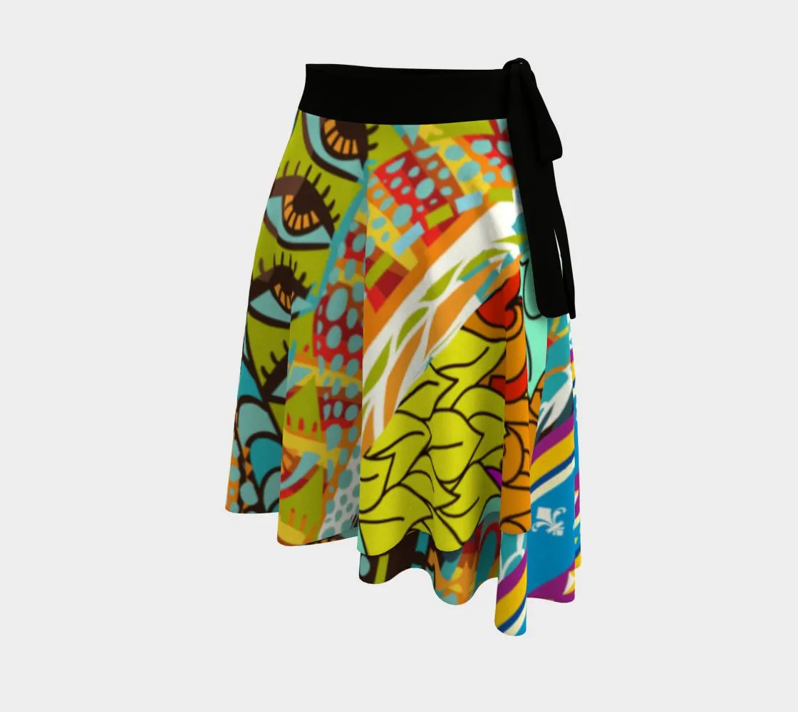 Glorious Day BLM Wrap Skirt