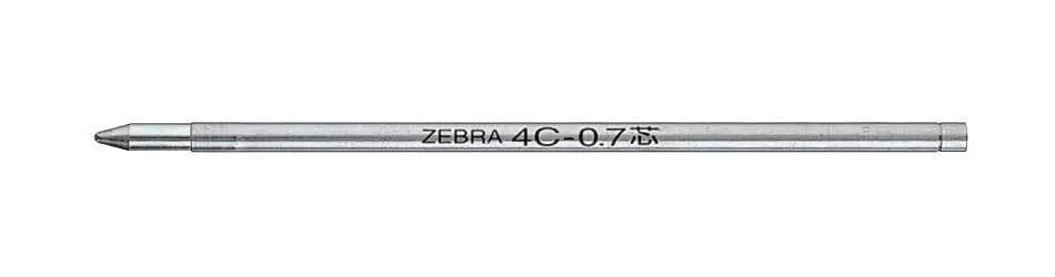 Golyóstoll betét ZEBRA 4C (0,24mm) piros  (toll: Pocket sharbo, mini SL-F1)