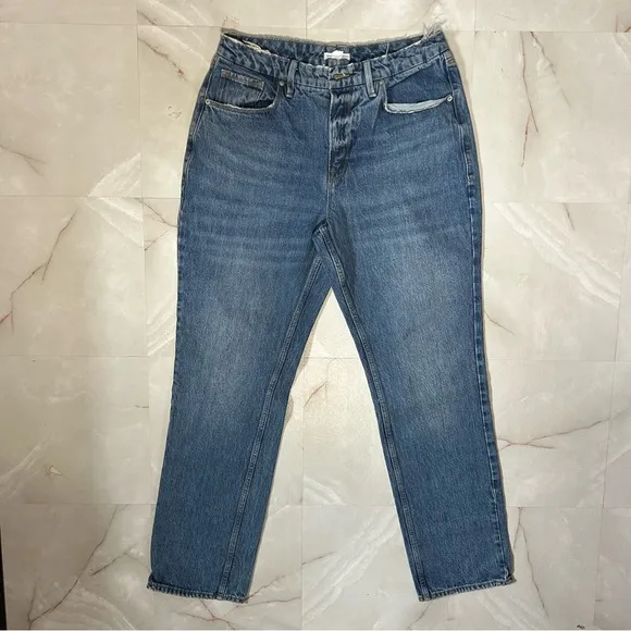 Good American Wow Boyfriend Denim Jeans Size 14 / 32