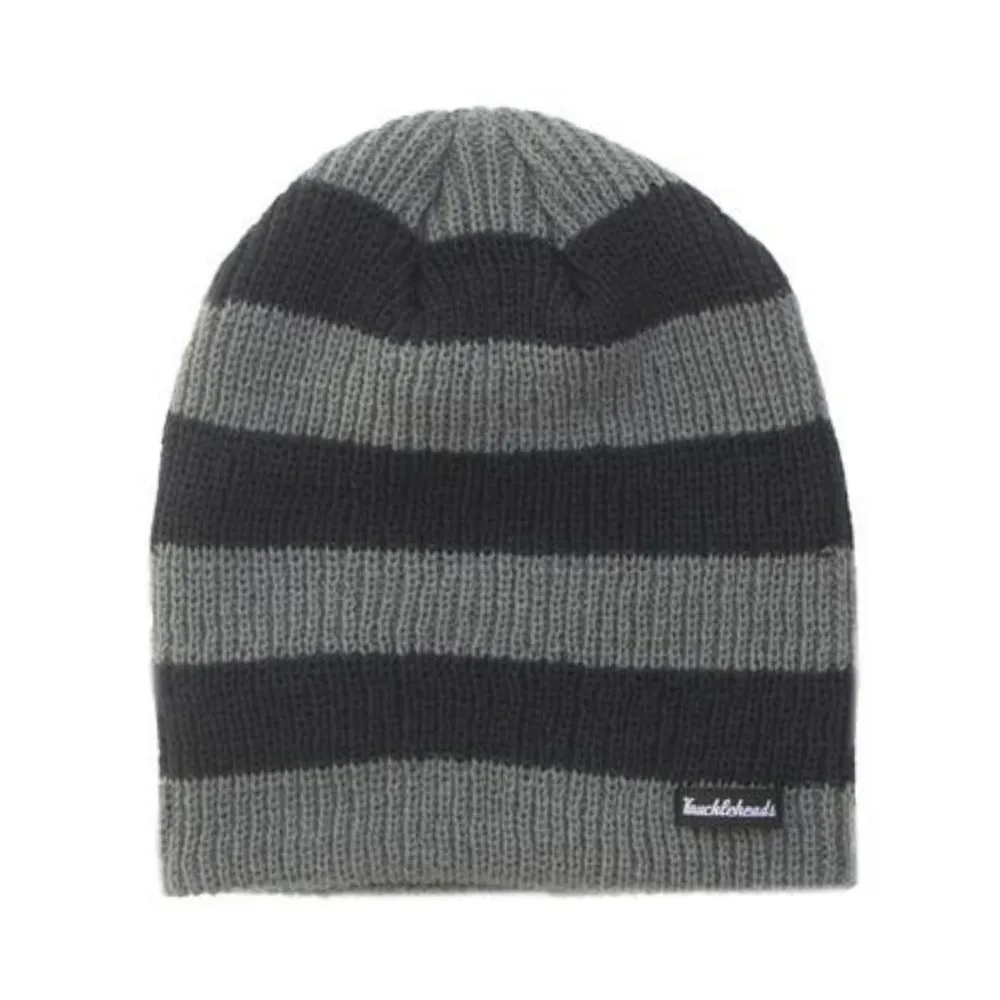 Grey Stripes Beanie