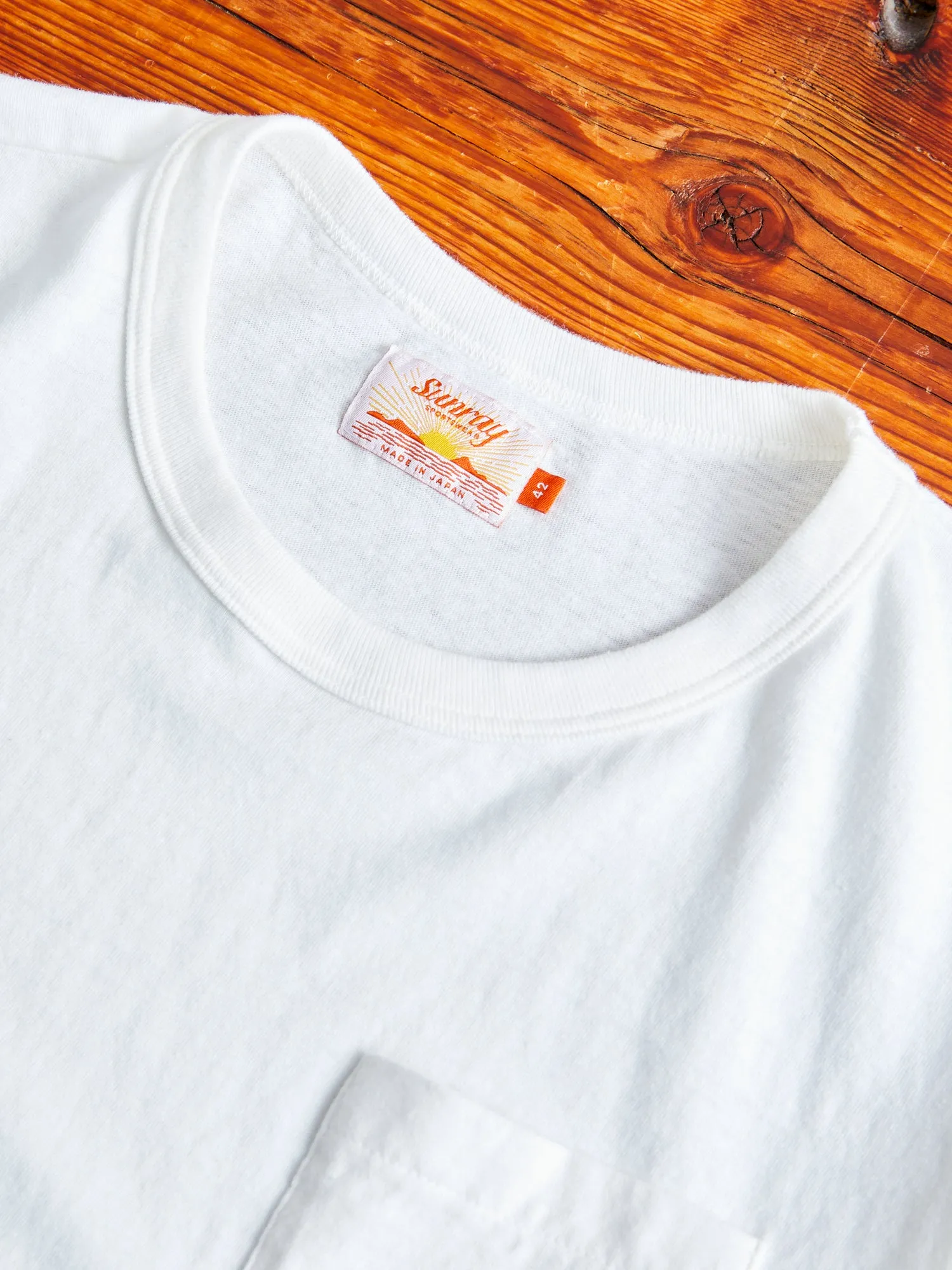 Hanalei Short Sleeve T-Shirt in Off White