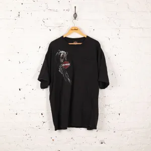Harley Davidson Smoky Mountain Dealership Pocket T Shirt - Black - XXXL