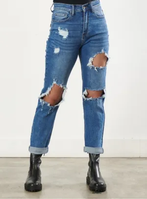 High-rise Mom Jeans