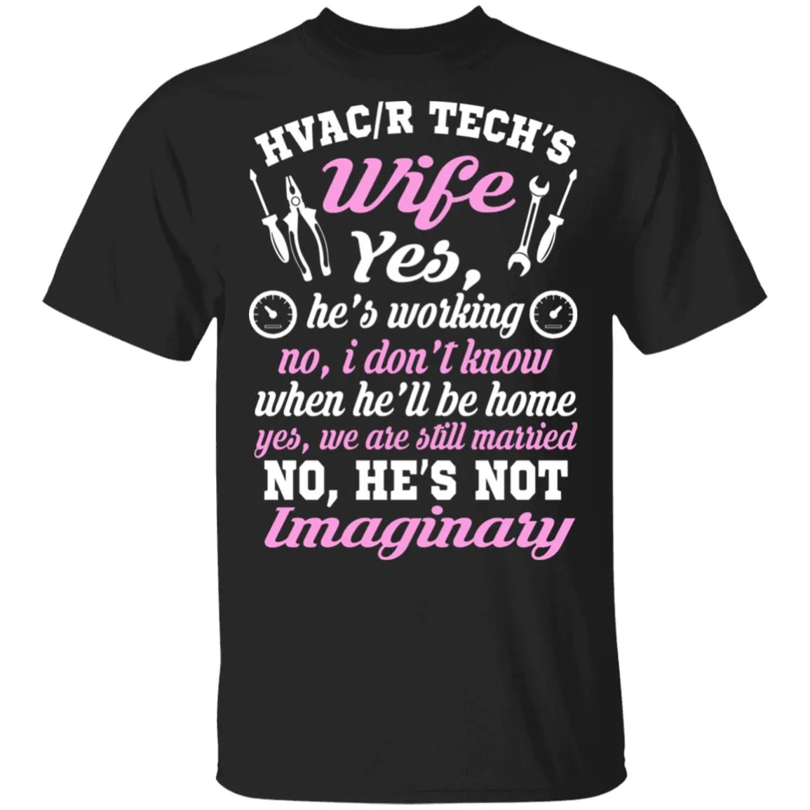 HVAC/R Tech Wife T-shirts & Hoodie