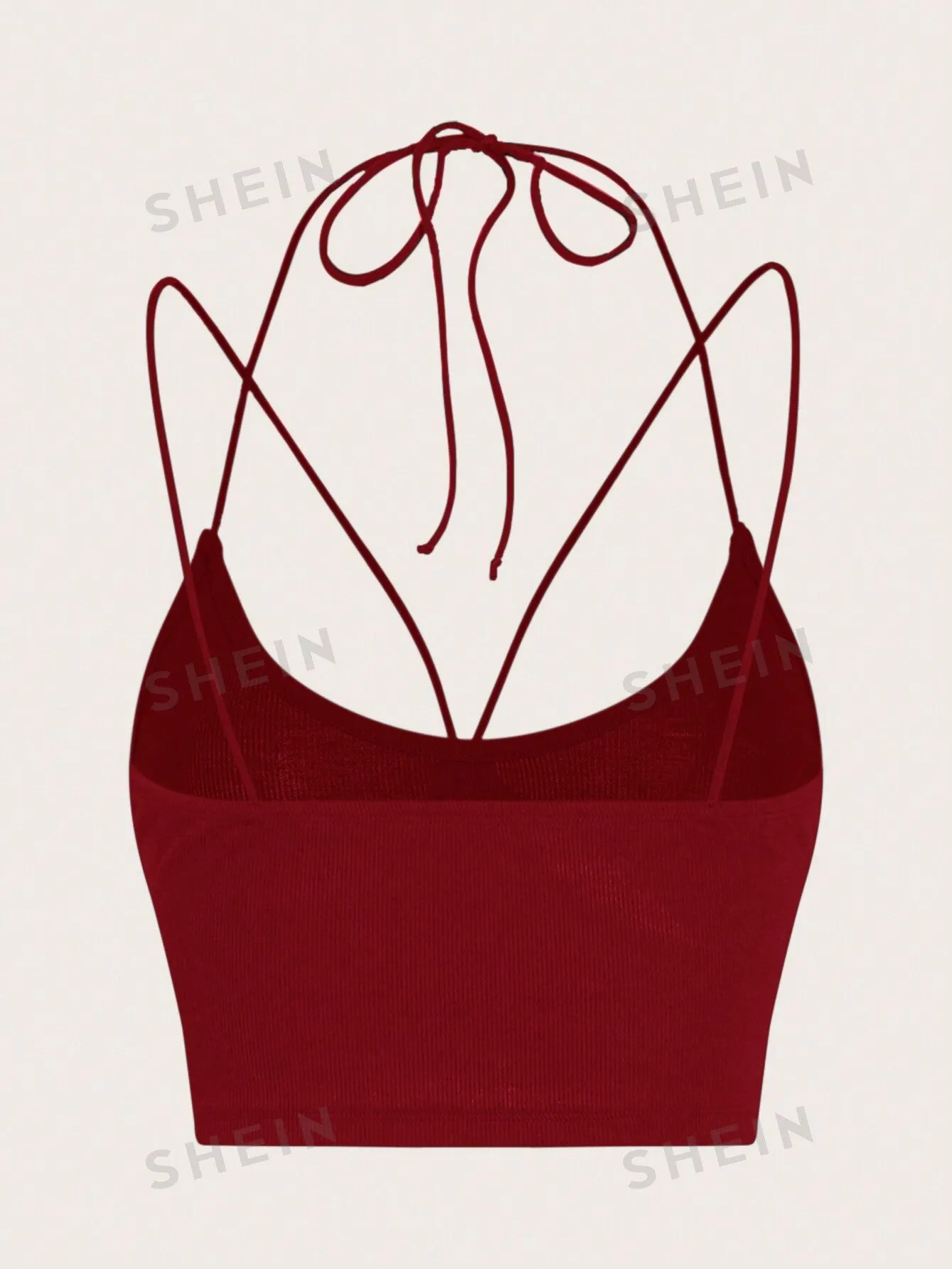 ICON Women Simple Mesh Contrast Tank Top