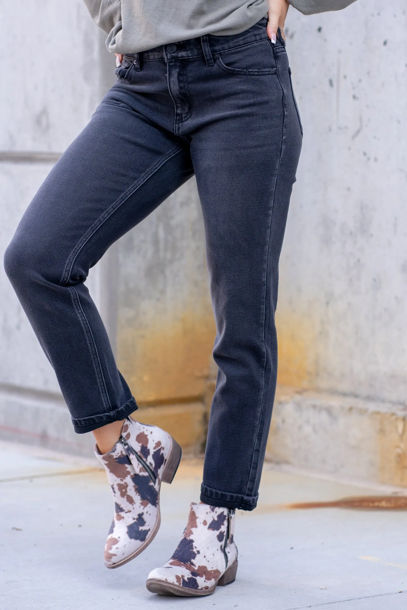 Illa High Rise 90s Slim Boyfriend