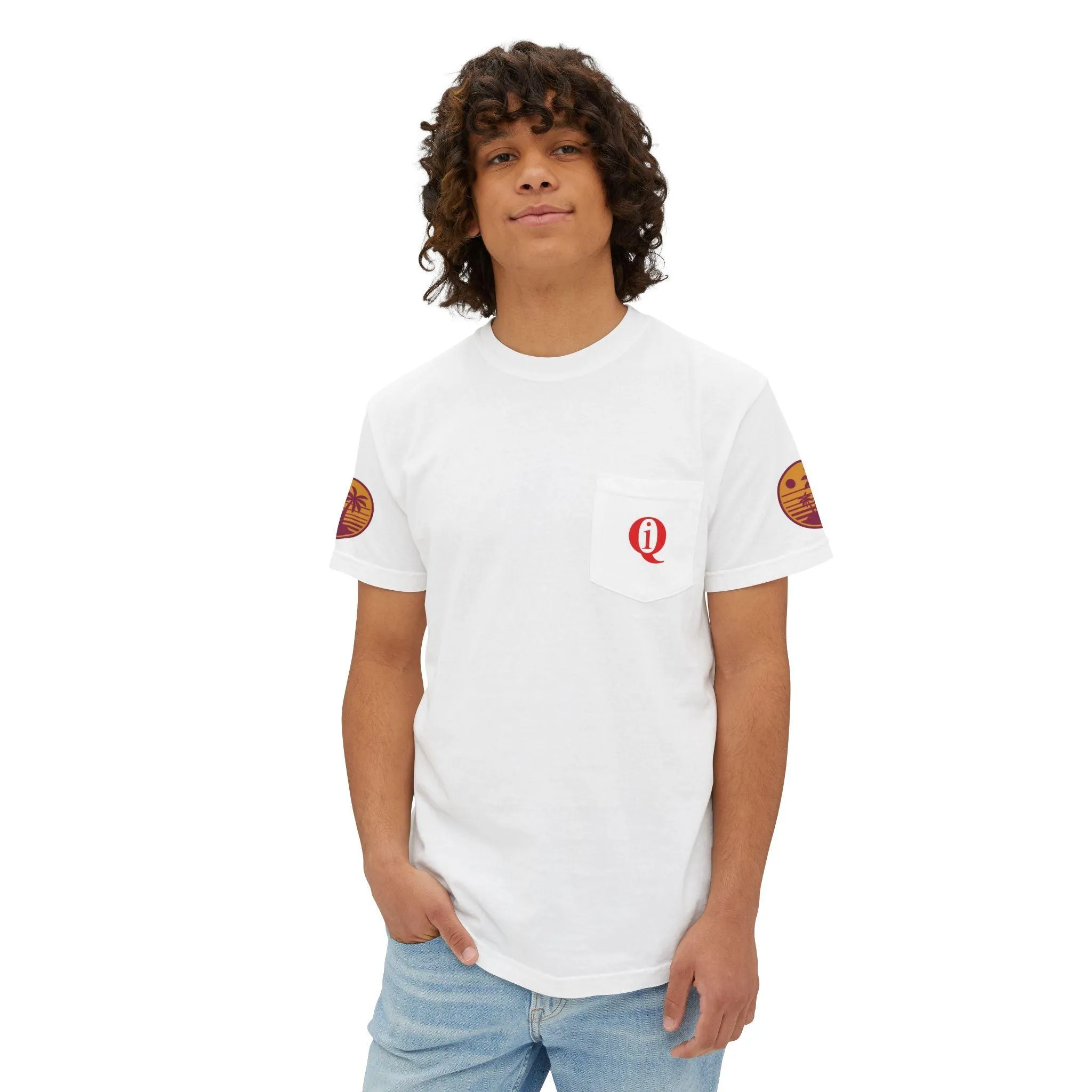 IQ Fashion | Unisex Garment-Dyed Pocket T-Shirt