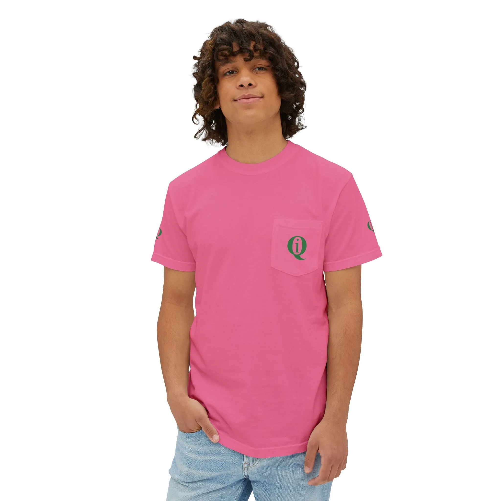 IQ Fashion | Unisex Garment-Dyed Pocket T-Shirt