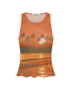 It's Now Cool The Mesh Tank in Sol