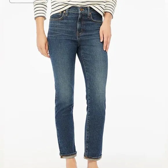 J. Crew Women’s Slim Boyfriend Fit Jeans Size 33 Petite