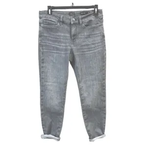 J. Jill The Boyfriend Jeans Galaxy Wash Grey size 8 P