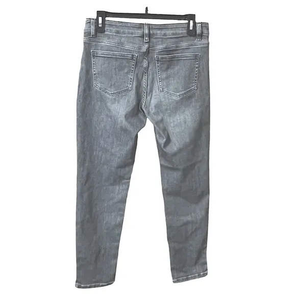 J. Jill The Boyfriend Jeans Galaxy Wash Grey size 8 P