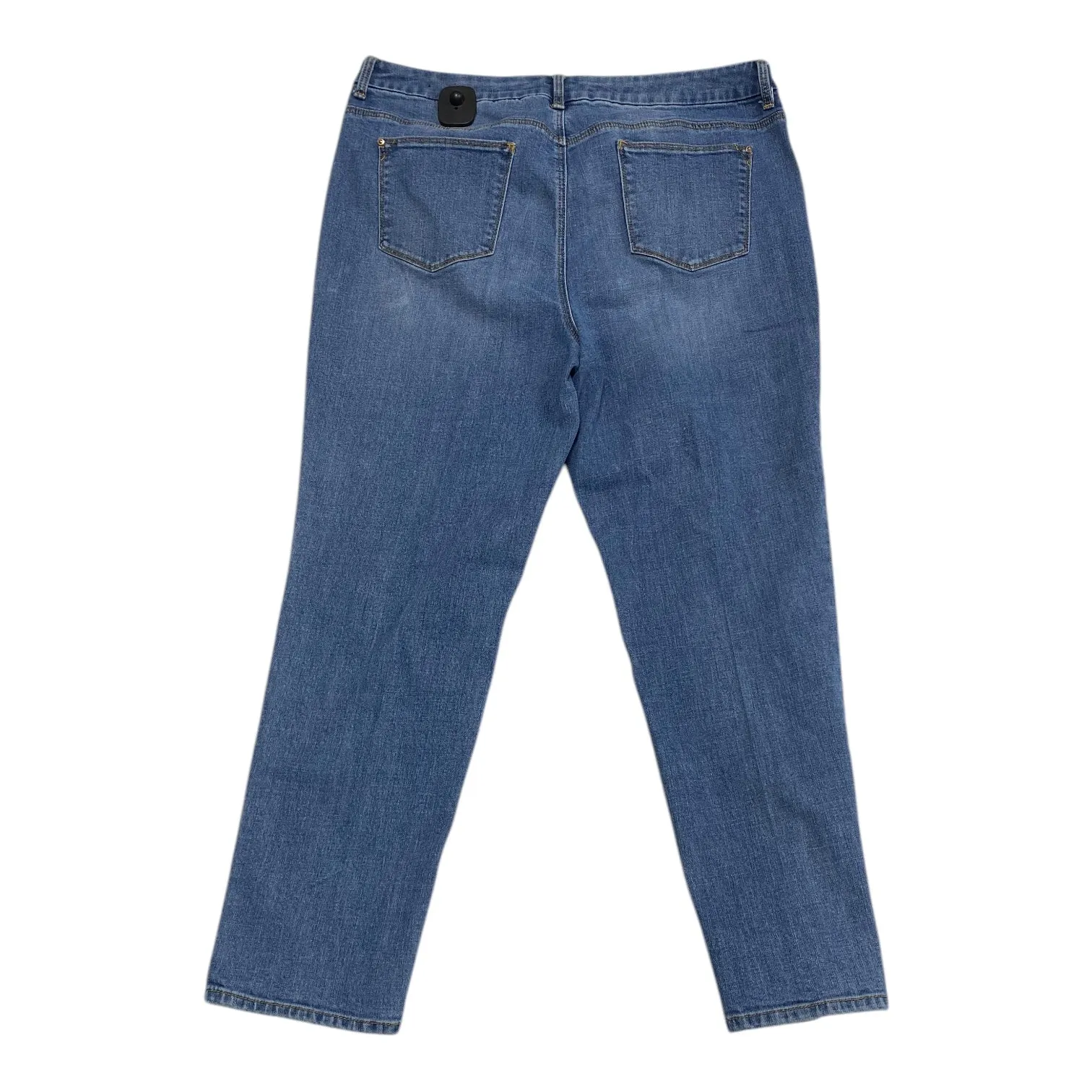 Jeans Boyfriend By Chicos In Blue, Size: 14