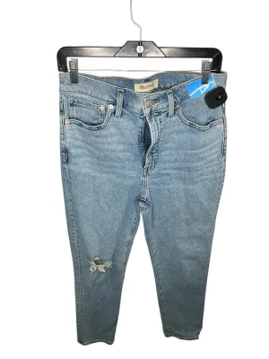 Jeans Boyfriend By Madewell In Blue, Size: 28