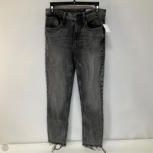 Jeans Boyfriend By Rag And Bone In Black Denim, Size: 2