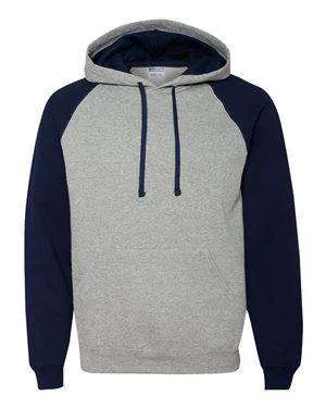 Jerzees Men's NuBlend® Raglan Hoodie Sweatshirt - 96CR