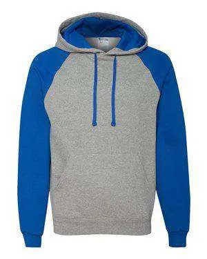 Jerzees Men's NuBlend® Raglan Hoodie Sweatshirt - 96CR