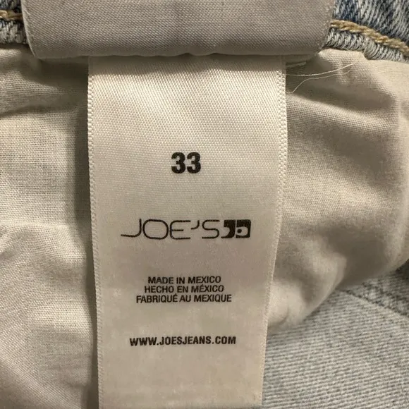 Joes Jeans The Scout Midrise Slim Boyfriend - NWT - Size 33