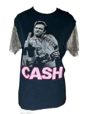 Johnny Cash Crystal Tee