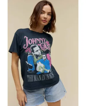 Johnny Cash Vintage Black Tee