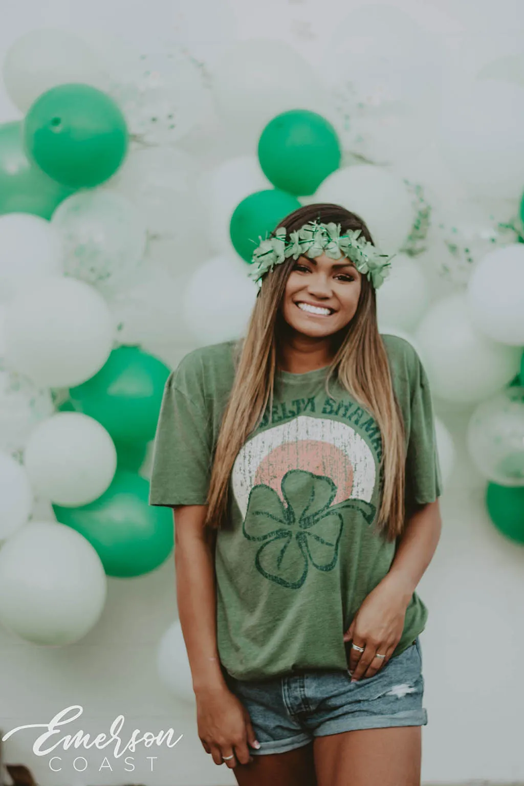KD Vintage Shamrock Green T-shirt
