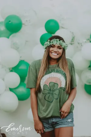 KD Vintage Shamrock Green T-shirt