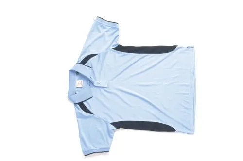 Kids Air Flow Contrast Raglan Mesh Polo