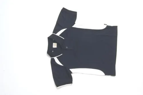 Kids Air Flow Contrast Raglan Mesh Polo