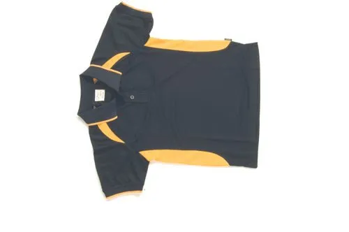 Kids Air Flow Contrast Raglan Mesh Polo