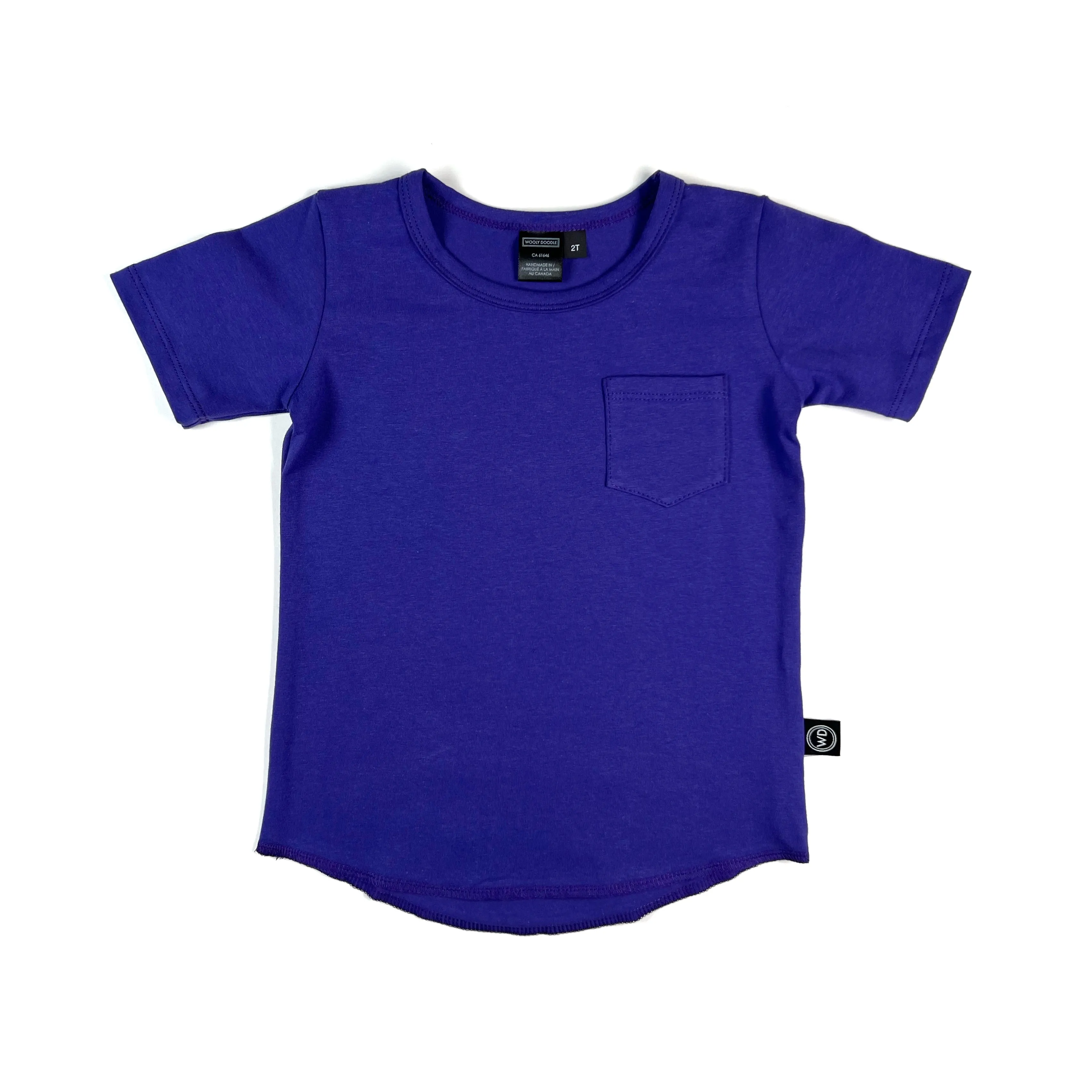 Kids Cotton Pocket Tee